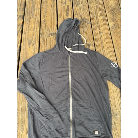 Marine Layer Men's Afternoon Hoodie Size Medium Gray Outdoor Hiking - Picture 2 of 7